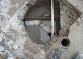 Underground water leak detection and repair in West Palm Beach, FL